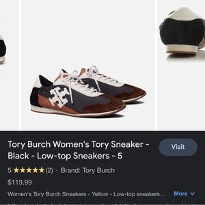 Brand new with box Tory Burch sneakers